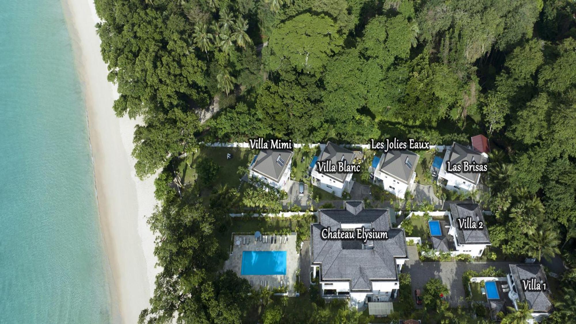 Villa Blanc - Chateau Elysium Бо-Валлон Экстерьер фото
